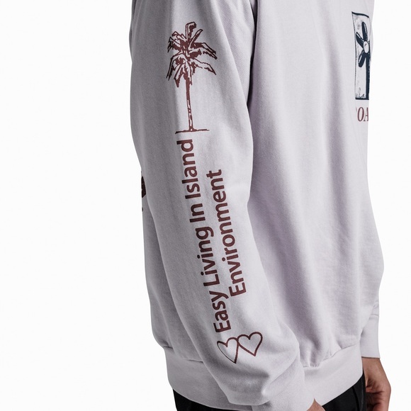 New Roark The Artifacts Of Adventure dusty lilac sweater retails $159 - Picture 3 of 7